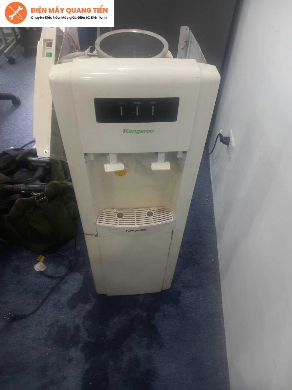 sửa cây nước nóng lạnh Kangaroo