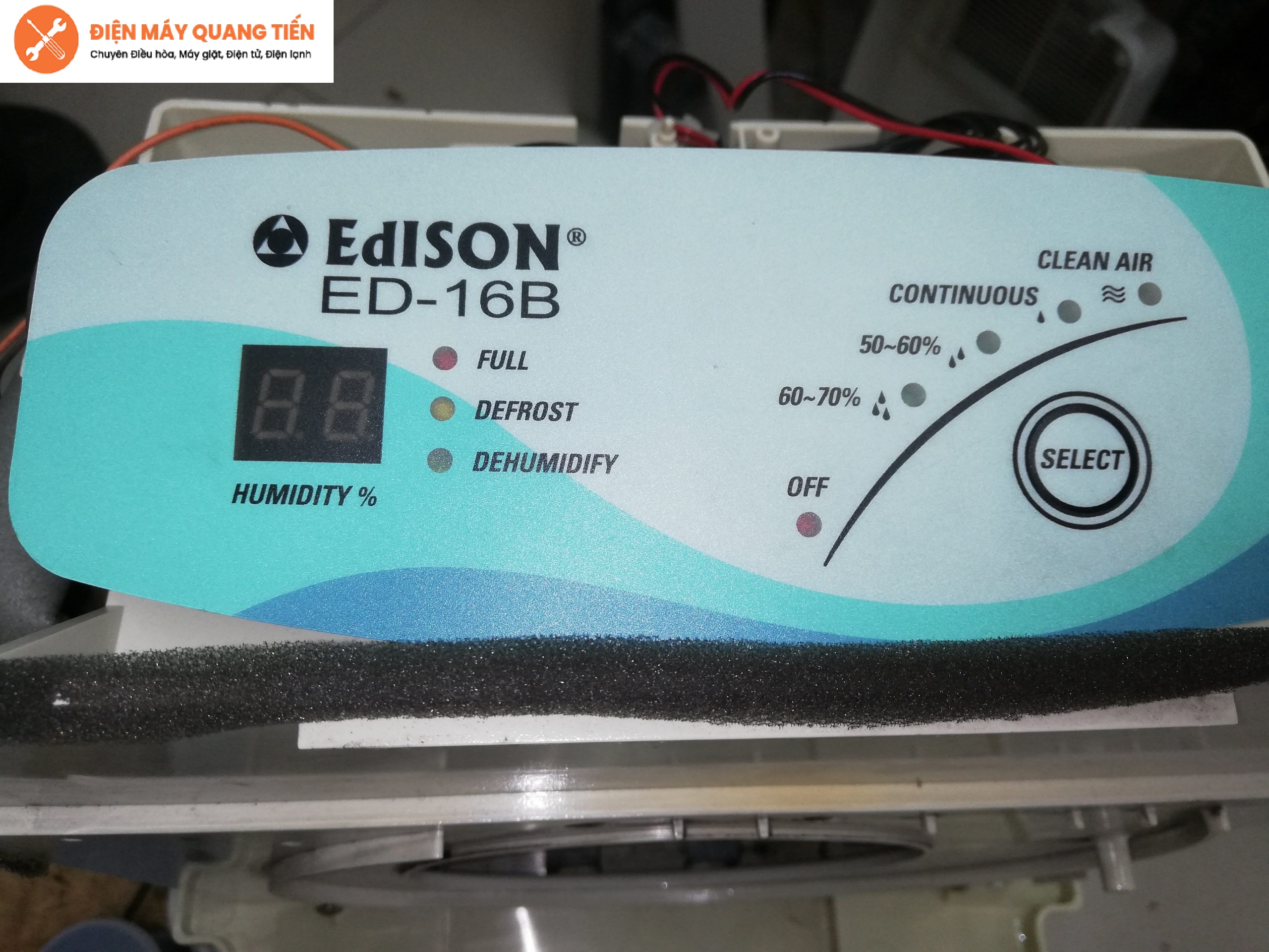 sửa máy hút ẩm Edsion