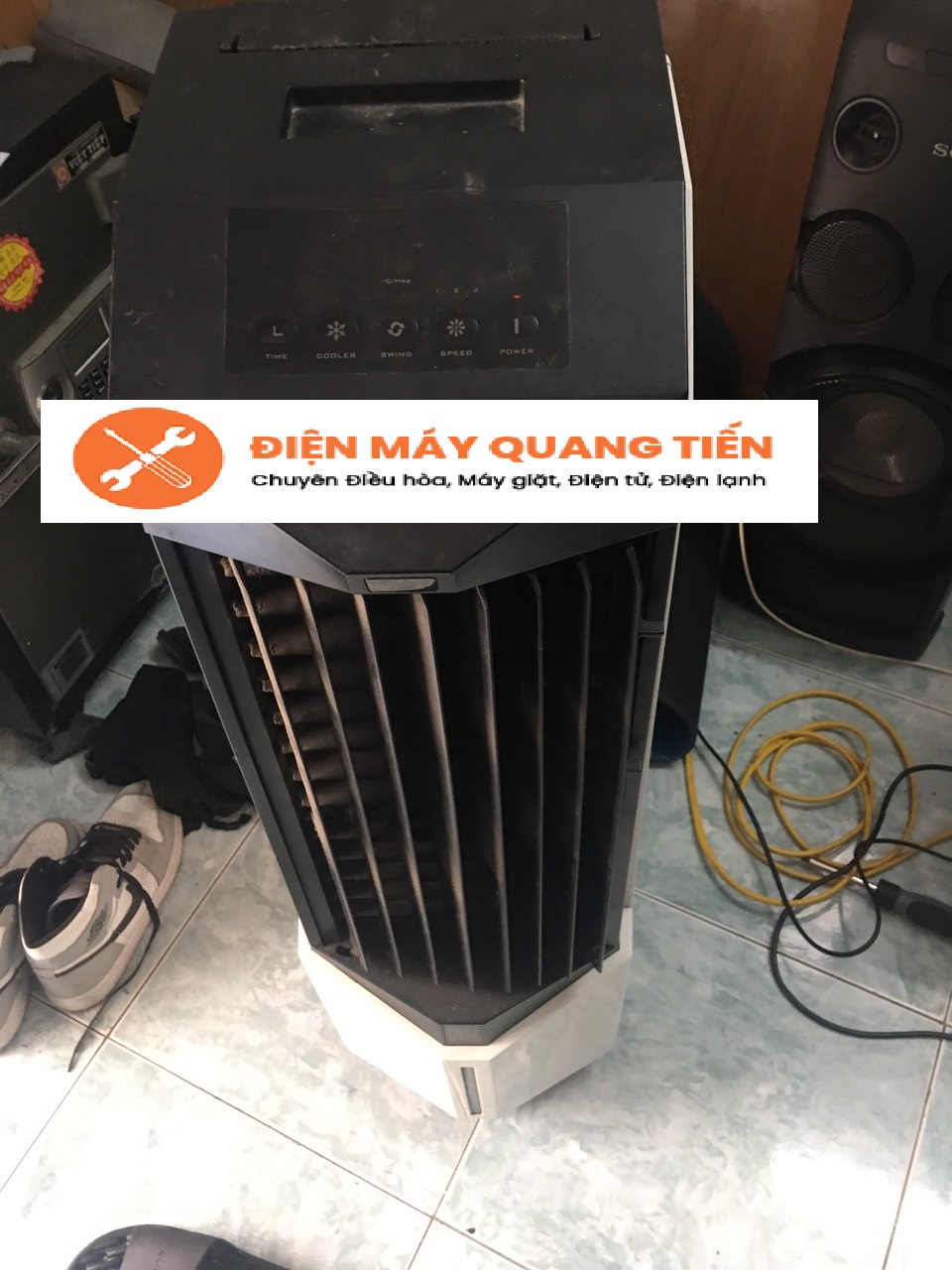 sửa quạt hơi nước boss tại nhà