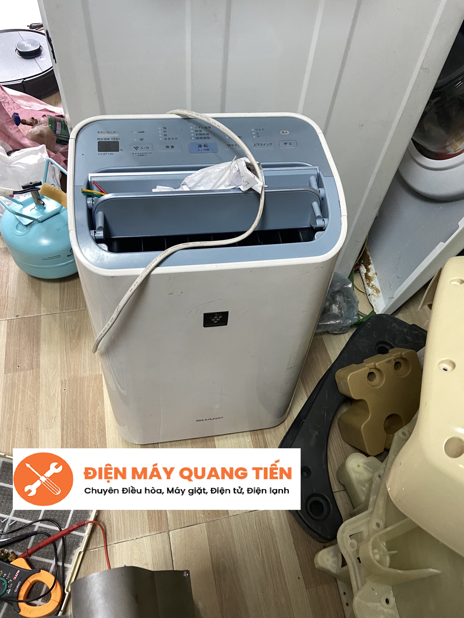 Sửa máy hút ẩm Sharp