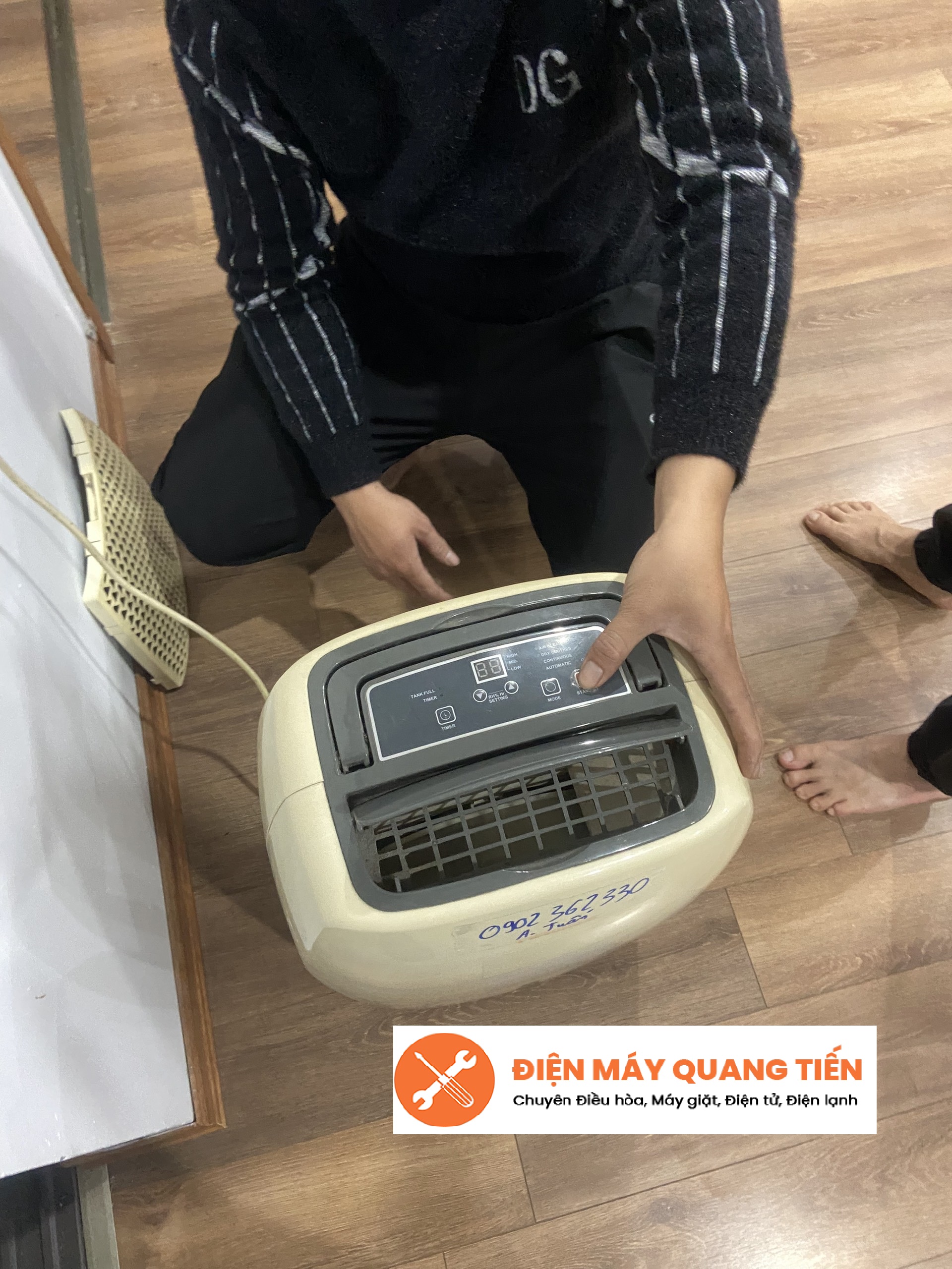 Sửa máy hút ẩm tại nhà